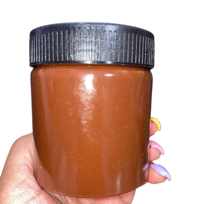 Chocolate Drop Lip Gloss Jar